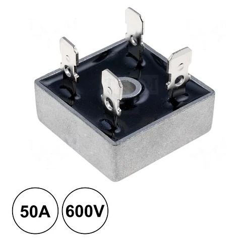 PONTE RECTIFICADORA 600V 50A KBPC5006