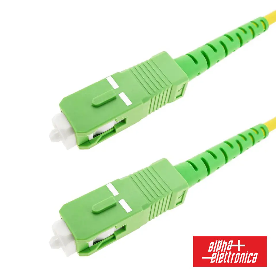 Cabo Fibra Óptica Monomodo ST-APC P/ ST-APC 9/125 OS2 2M 1