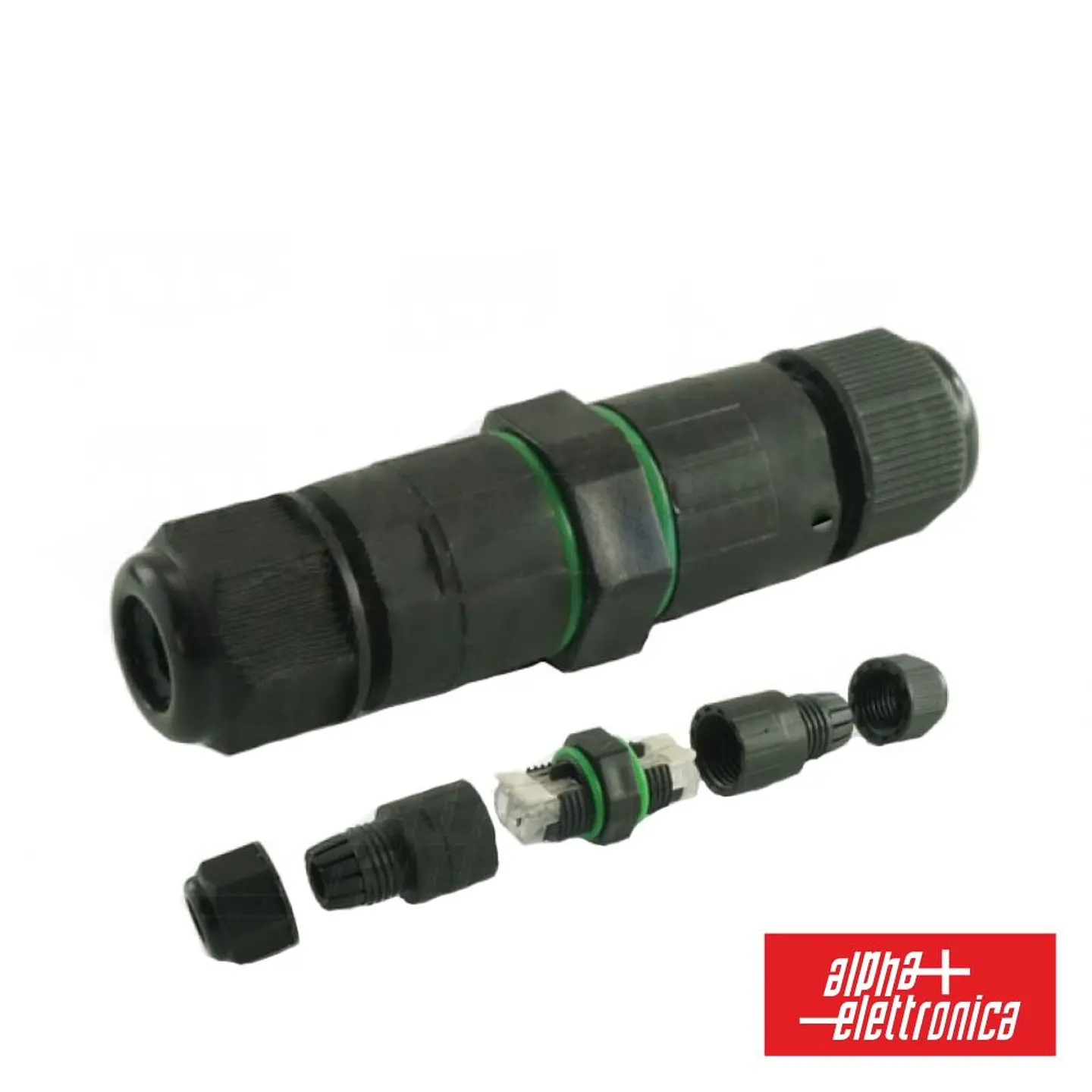 Ligador 2 Condutores 16a 250V IP68 ALPHA 1