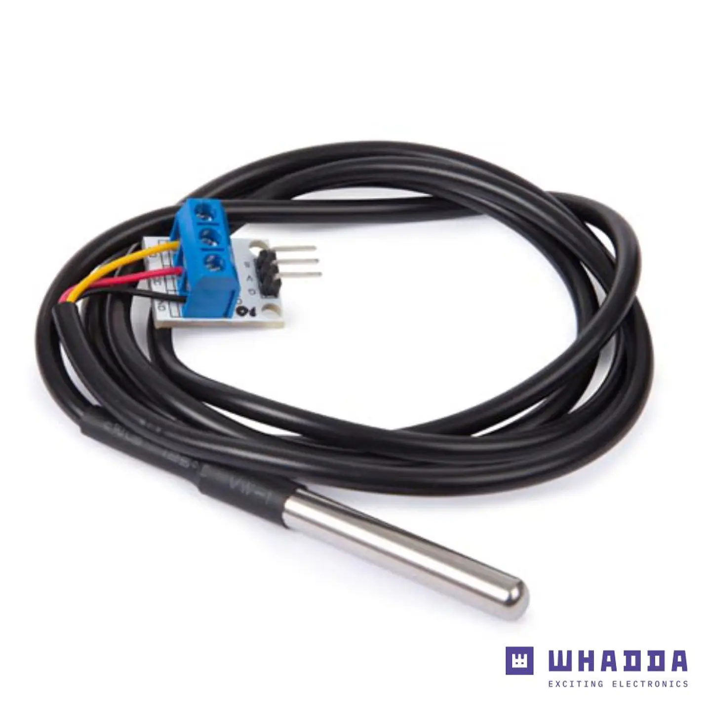 Sensor de Temperatura DS18B20 e Adaptador WHADDA 1