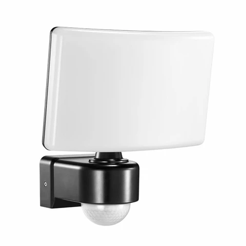 Foco LED 30W 4000K 2200lm C/ Sensor Preto ORNO