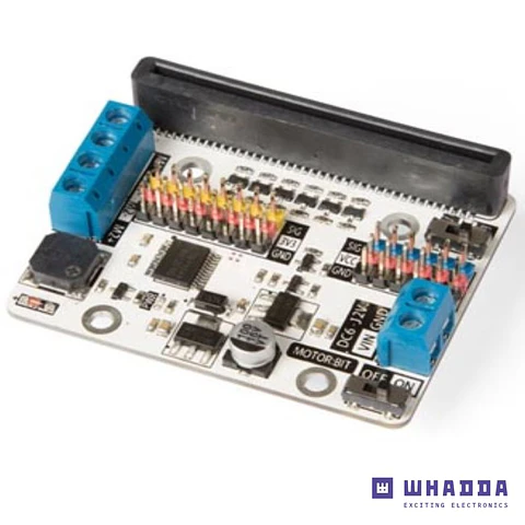 Placa Controladora de 2 Motores 6-12VDC P/ MicroBit WHADDA