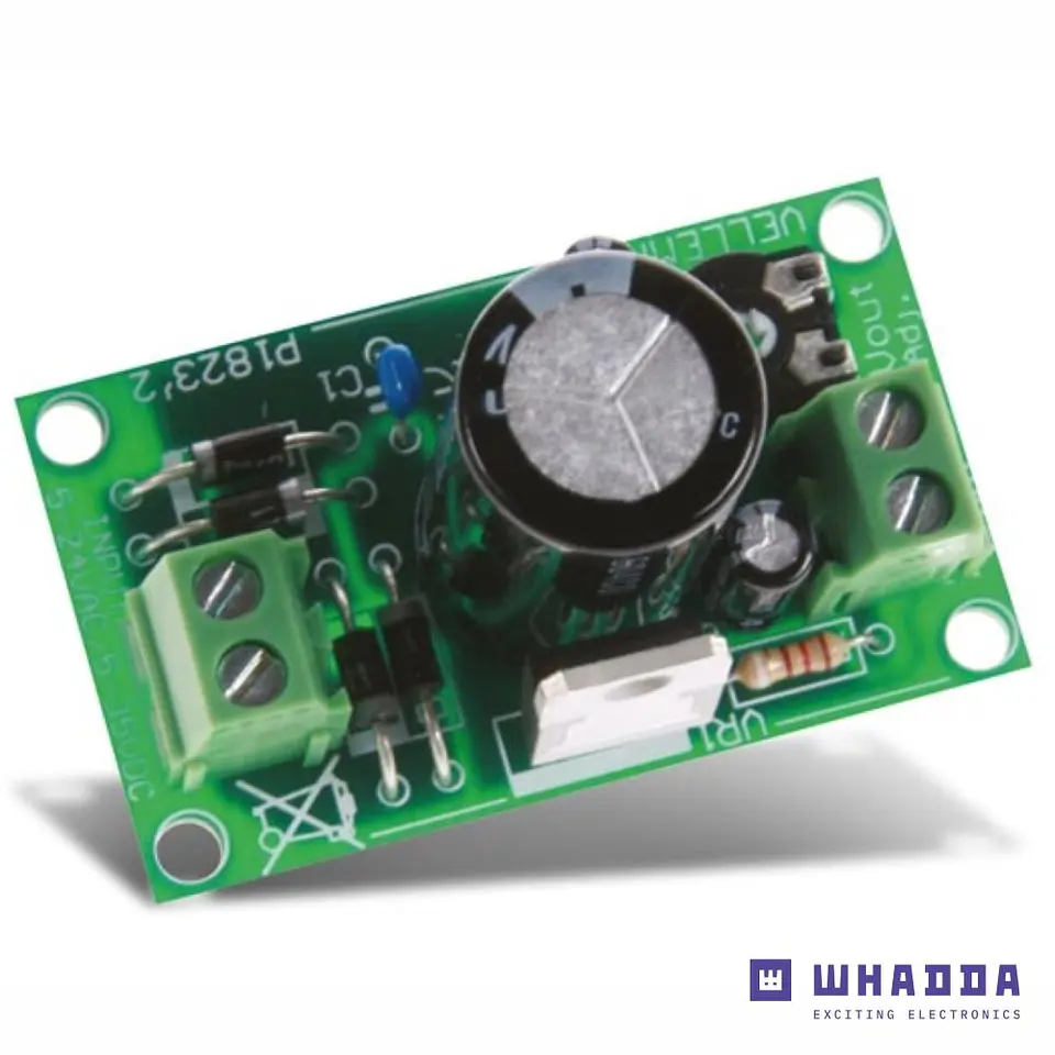 Kit de Montagem Fonte de Alimentação 1.2-35VDC 1A WHADDA 1