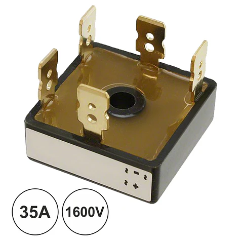 PONTE RECTIFICADORA TRIFÁSICA1600V 35A