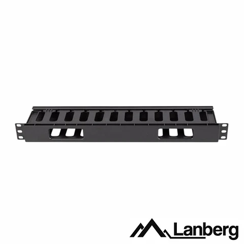 Painel Gestão De Cabos 19" 1U Preto LANBERG