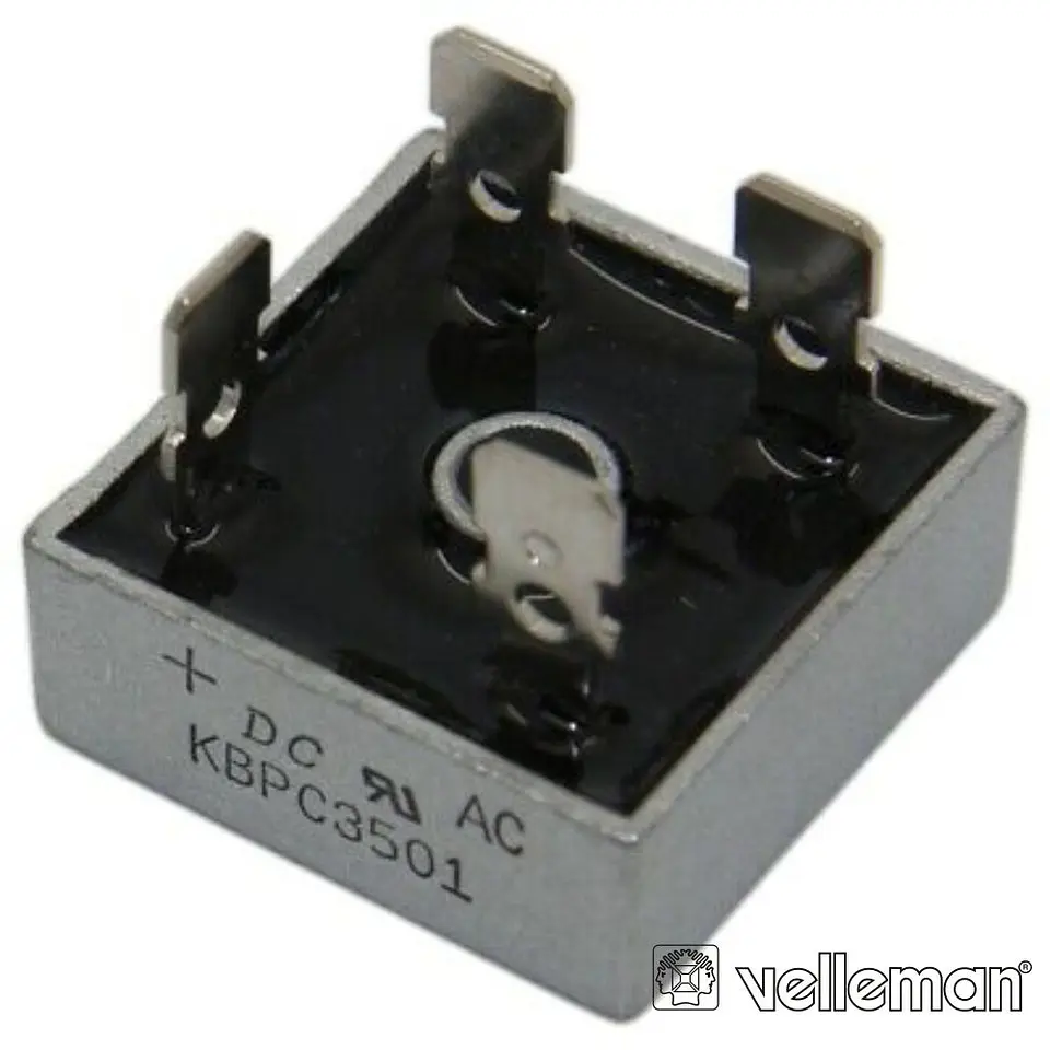 Ponte Retificadora 100V-35A VELLEMAN 1