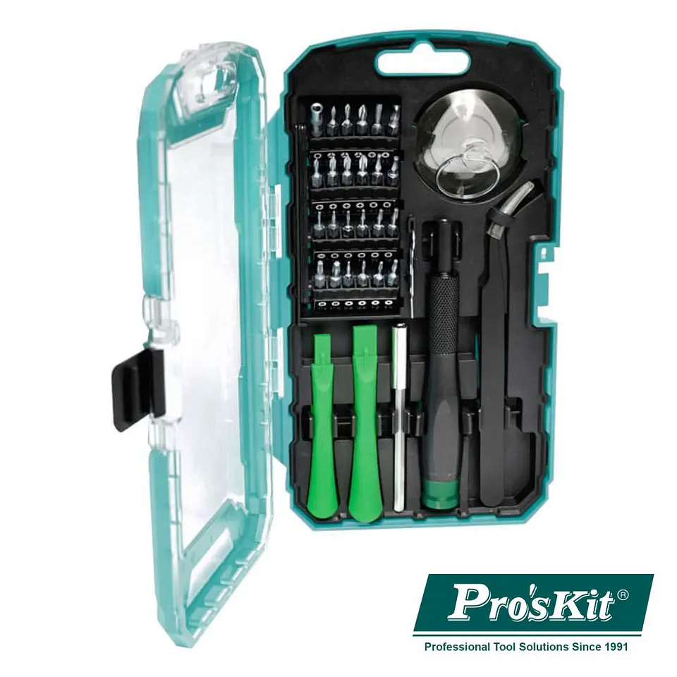 CONJUNTO DE FERRAMENTAS MANUTENÇÃO TELEMOVEIS PROSKIT 1