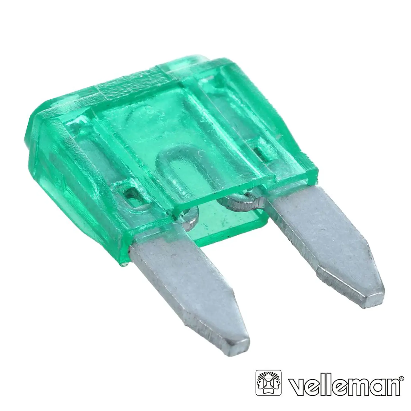 FUSÍVEL DE AUTOMÓVEL MINI 30A VERDE VELLEMAN 1