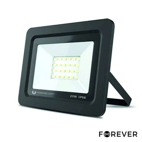 Foco LED 20W 230V 6000K 1600LM Preto