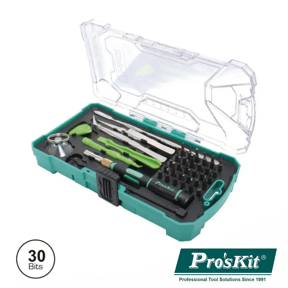 CONJUNTO DE FERRAMENTAS MANUTENÇÃO TELEMOVEIS PROSKIT 1