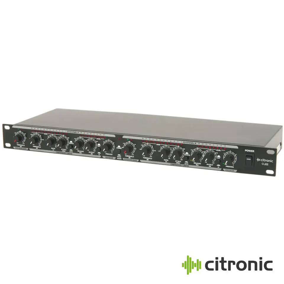 Compressor/Limiter/Gate Stereo 2 Canais 19