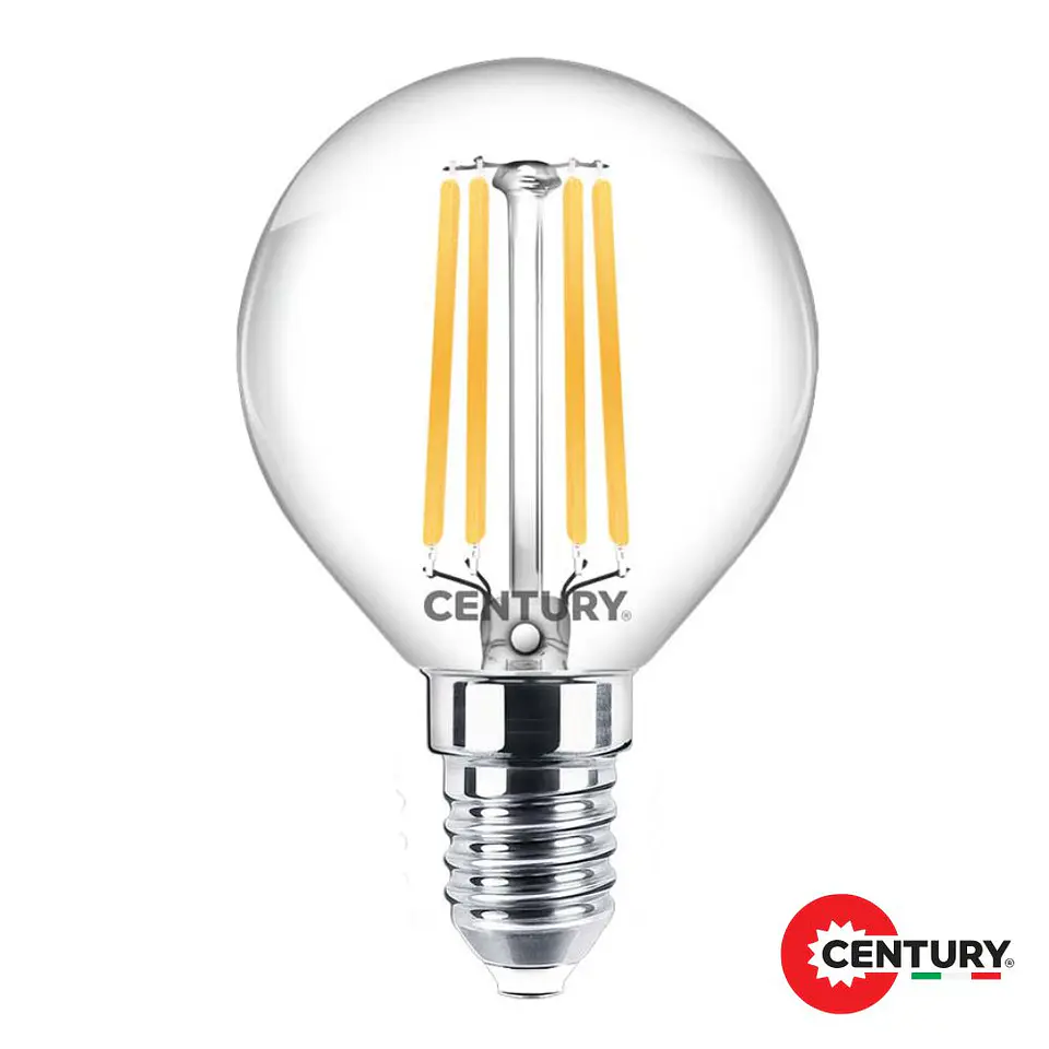 Lâmpada LED E14 Globo Filamento 6W 230V 2700K 806lm 1