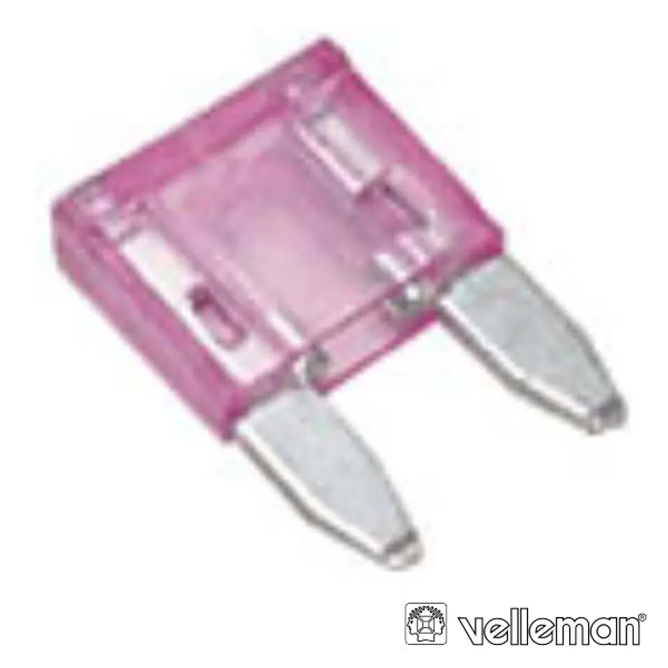 FUSÍVEL DE AUTOMÓVEL MINI 3A VIOLETA VELLEMAN 1