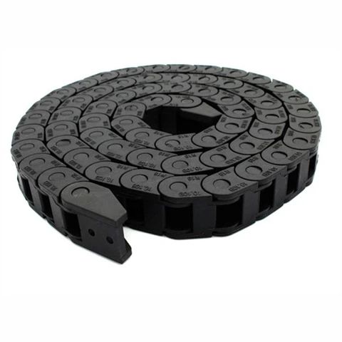 CORRENTE PASSA CABOS 10X20MM PLÁSTICO 1M