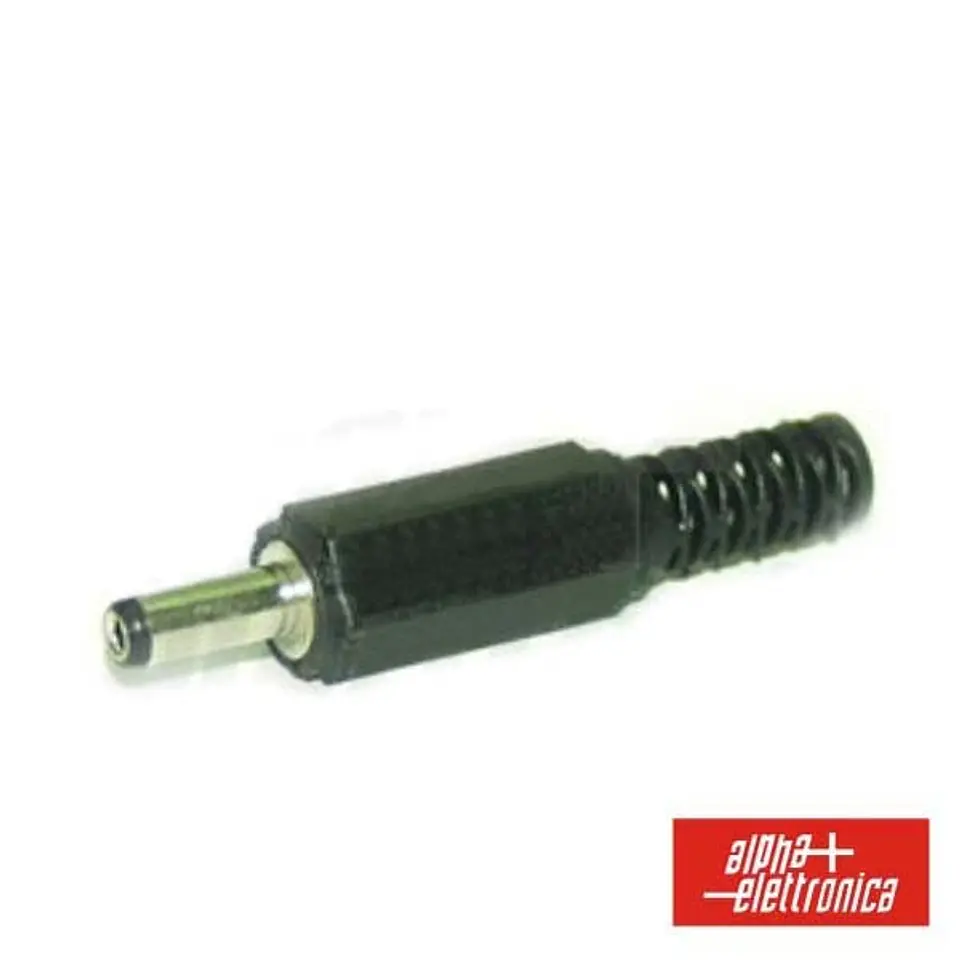 FICHA ALIMENTAÇÃO DC FÊMEA PVC ø 3.4/1.36 10MM 1