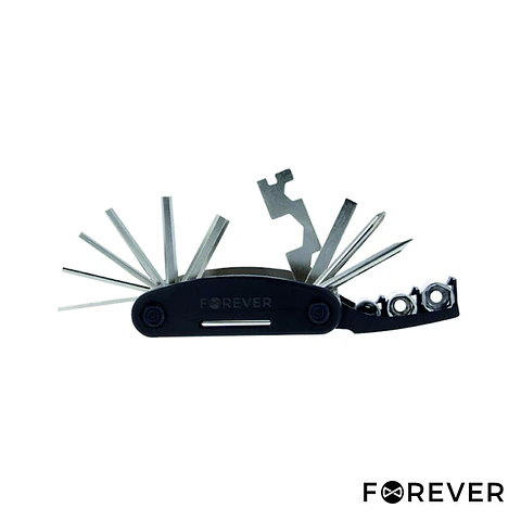 Ferramenta Multifunções 16em1 P/ Bicicleta FOREVER