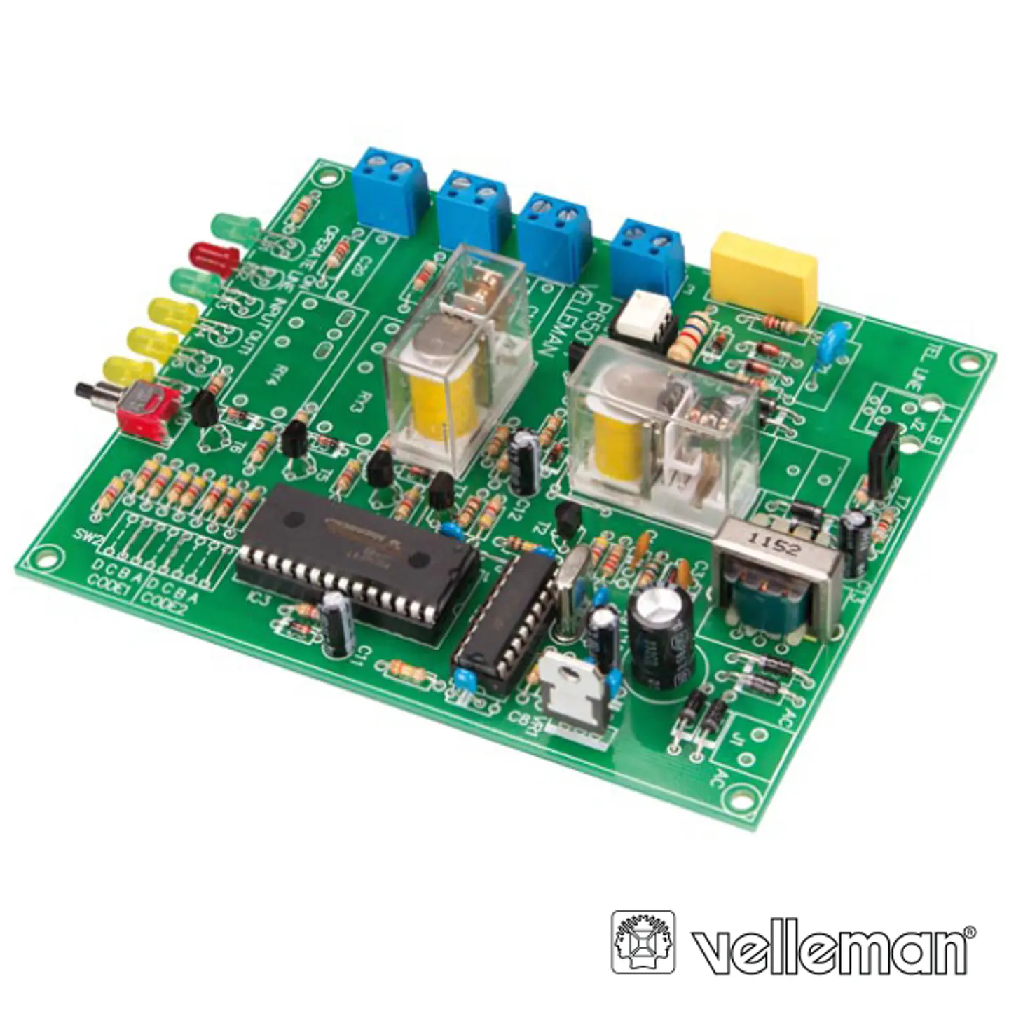 KIT COMANDO P/ TELEFONE VELLEMAN 1