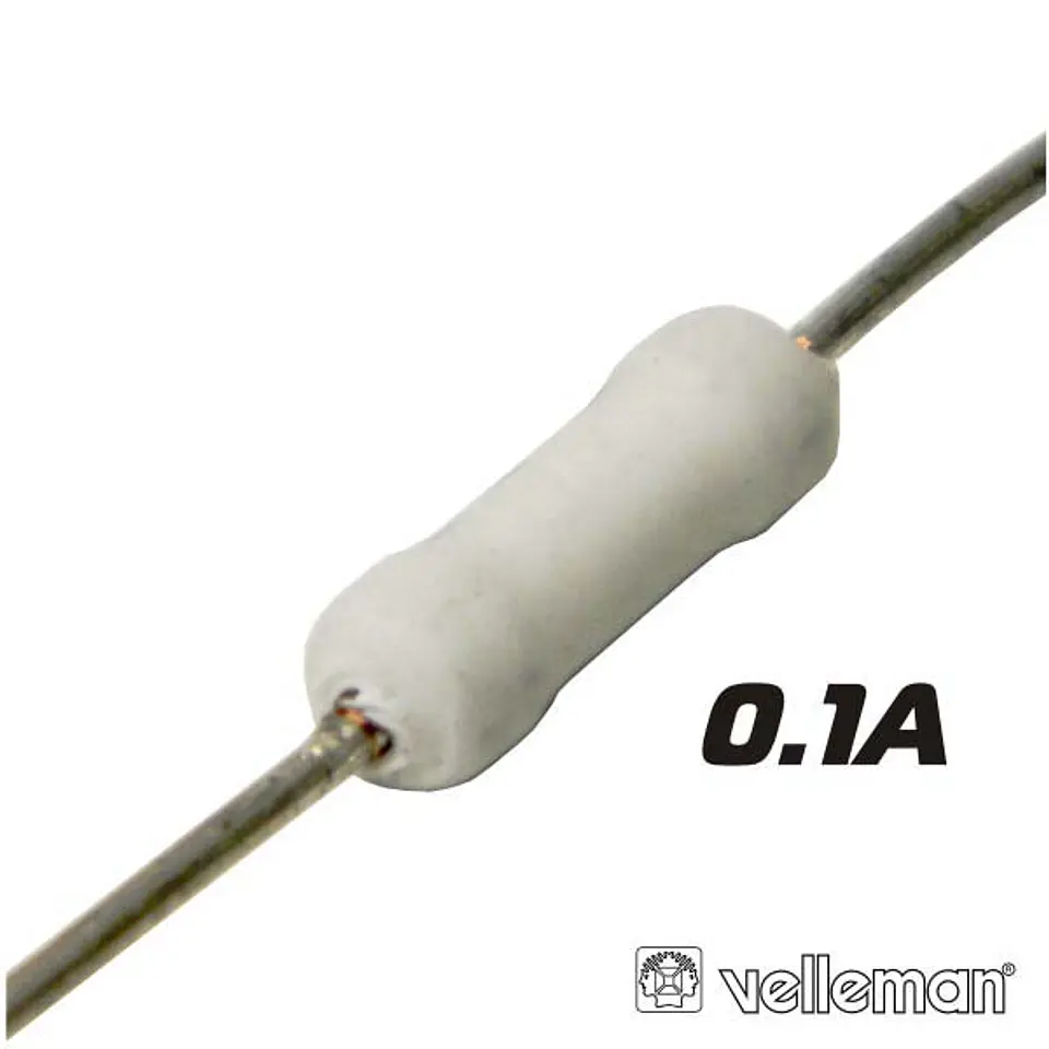 FUSÍVEL TIPO PICO 0.1A VELLEMAN 1