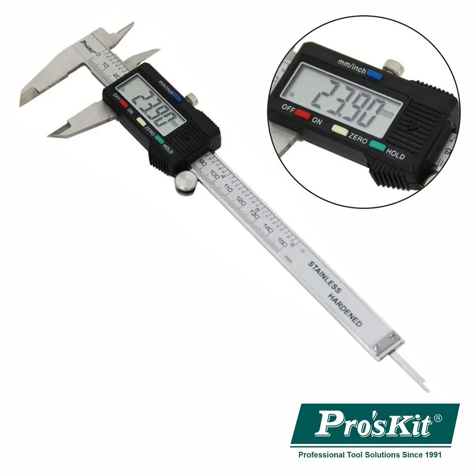 Peclise Digital 150mm Aço Inoxidavel PROSKIT 1