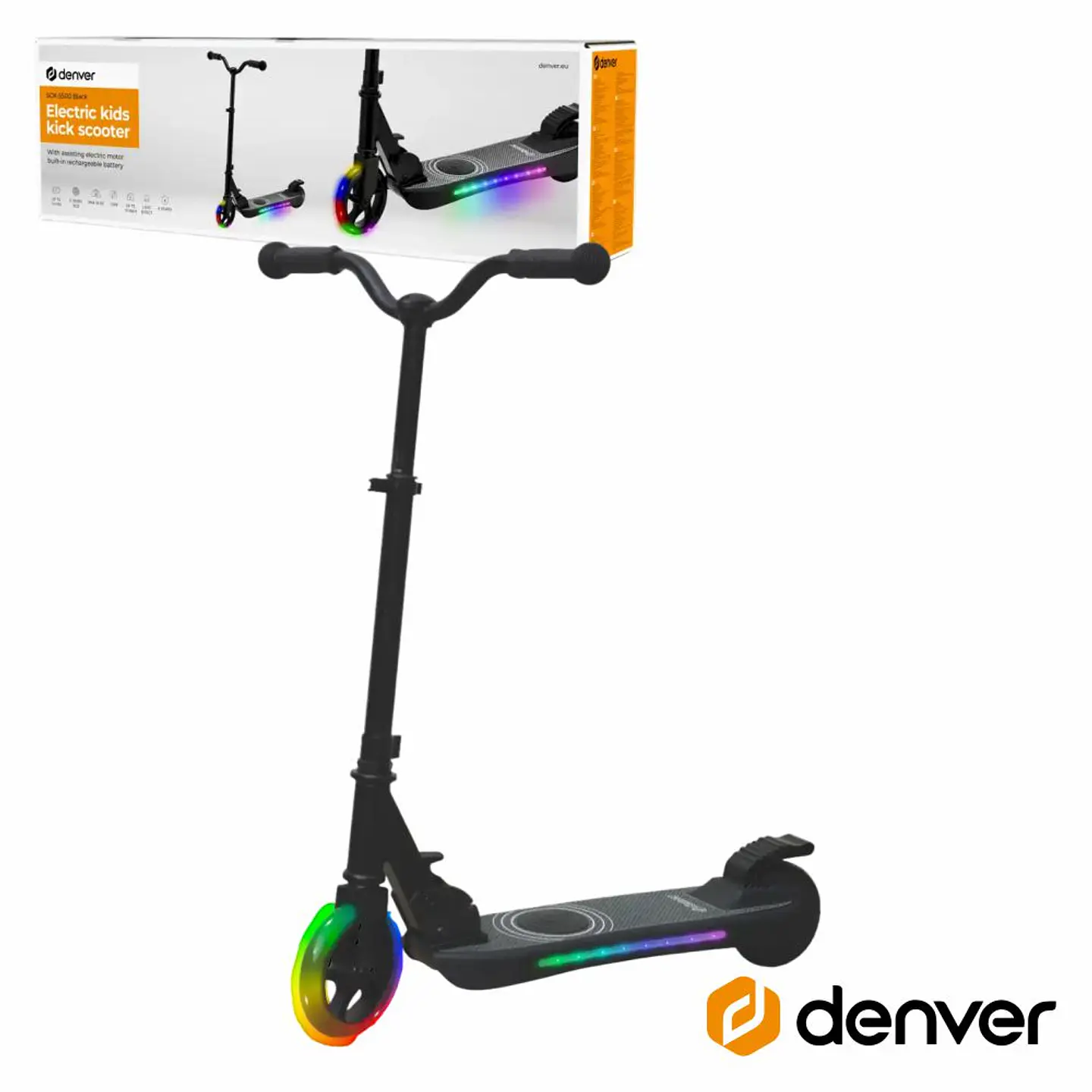 Trotinete Elétrica 10Kmh 120W Preto 1