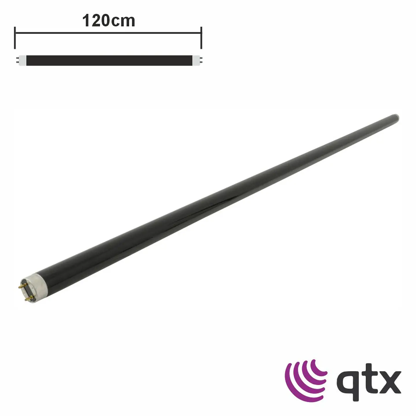 Lâmpada Tubular T8 36W 120cm 230V Fluorescente UV QTX 1