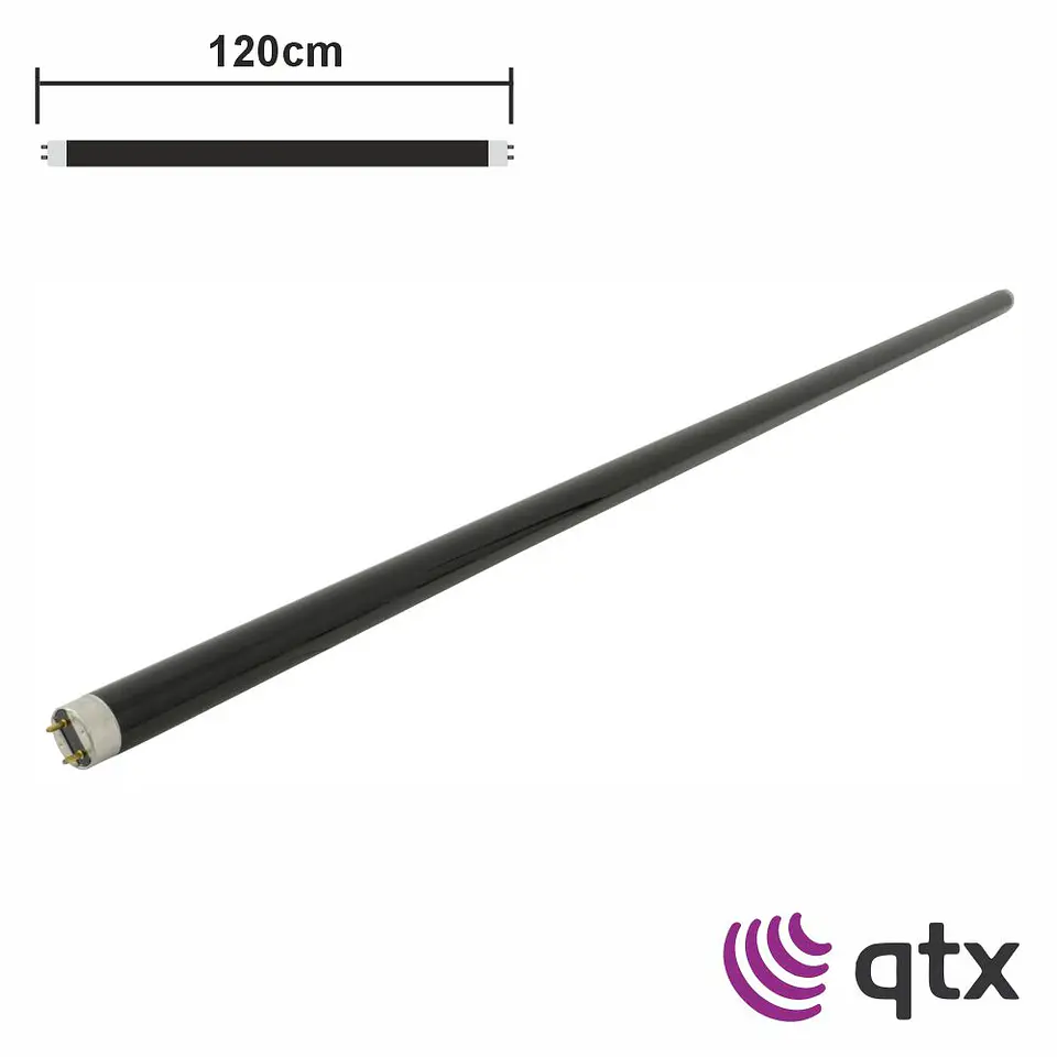 Lâmpada Tubular T8 36W 120cm 230V Fluorescente UV QTX 1