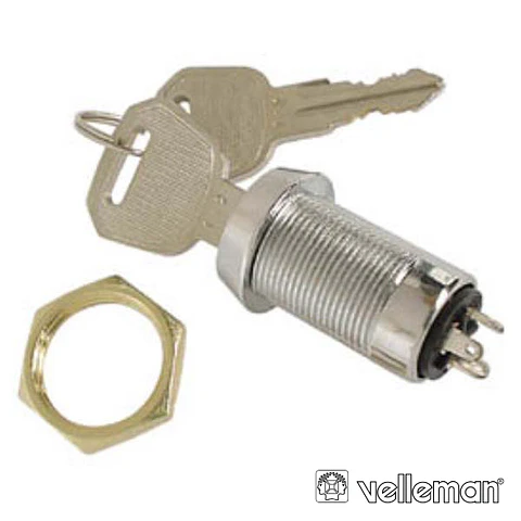 INTERRUPTOR C/ CHAVES 1P ON-ON SPDT VELLEMAN