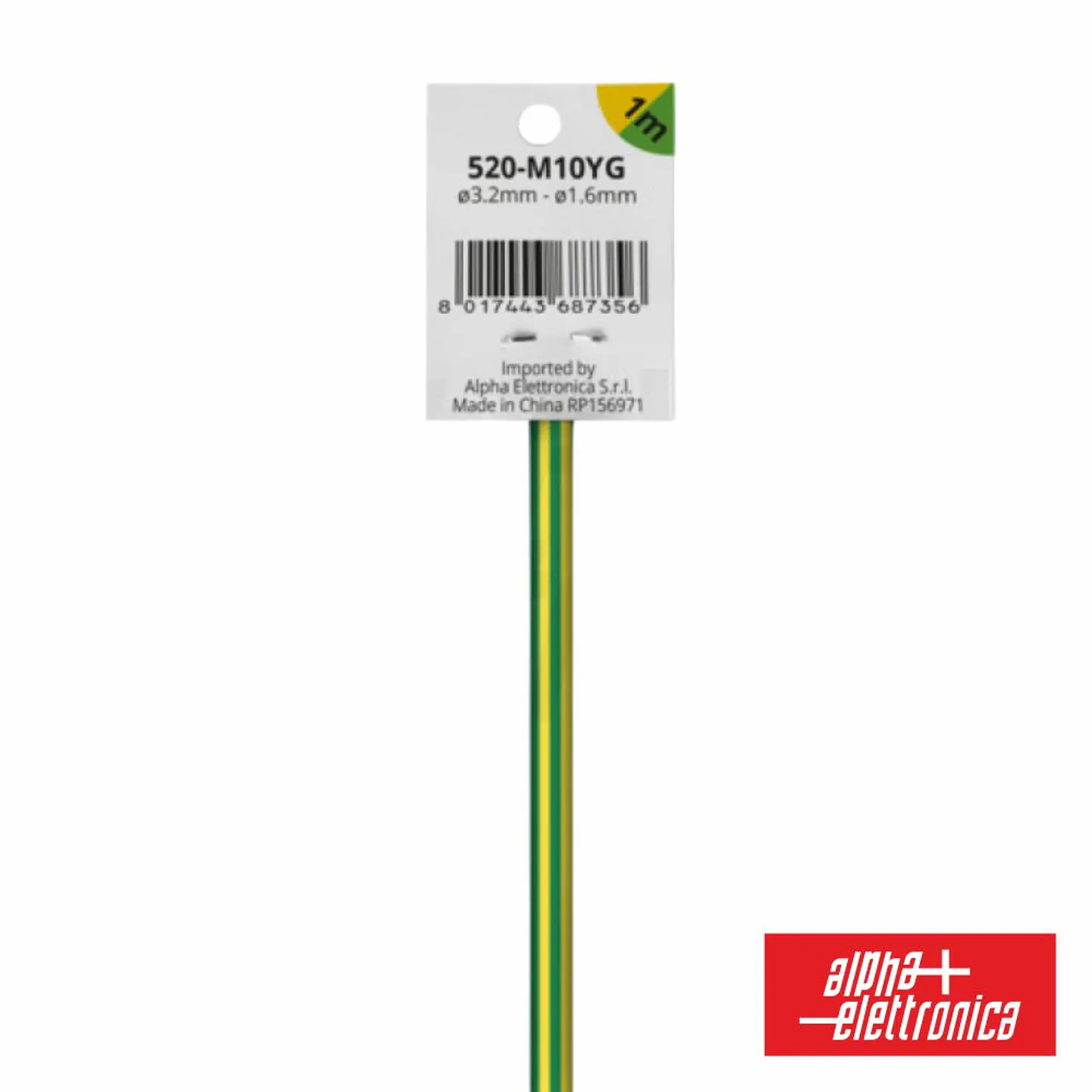 Tubo Manga Termoretrátil 2:1 Ø3.2mm 1M 1