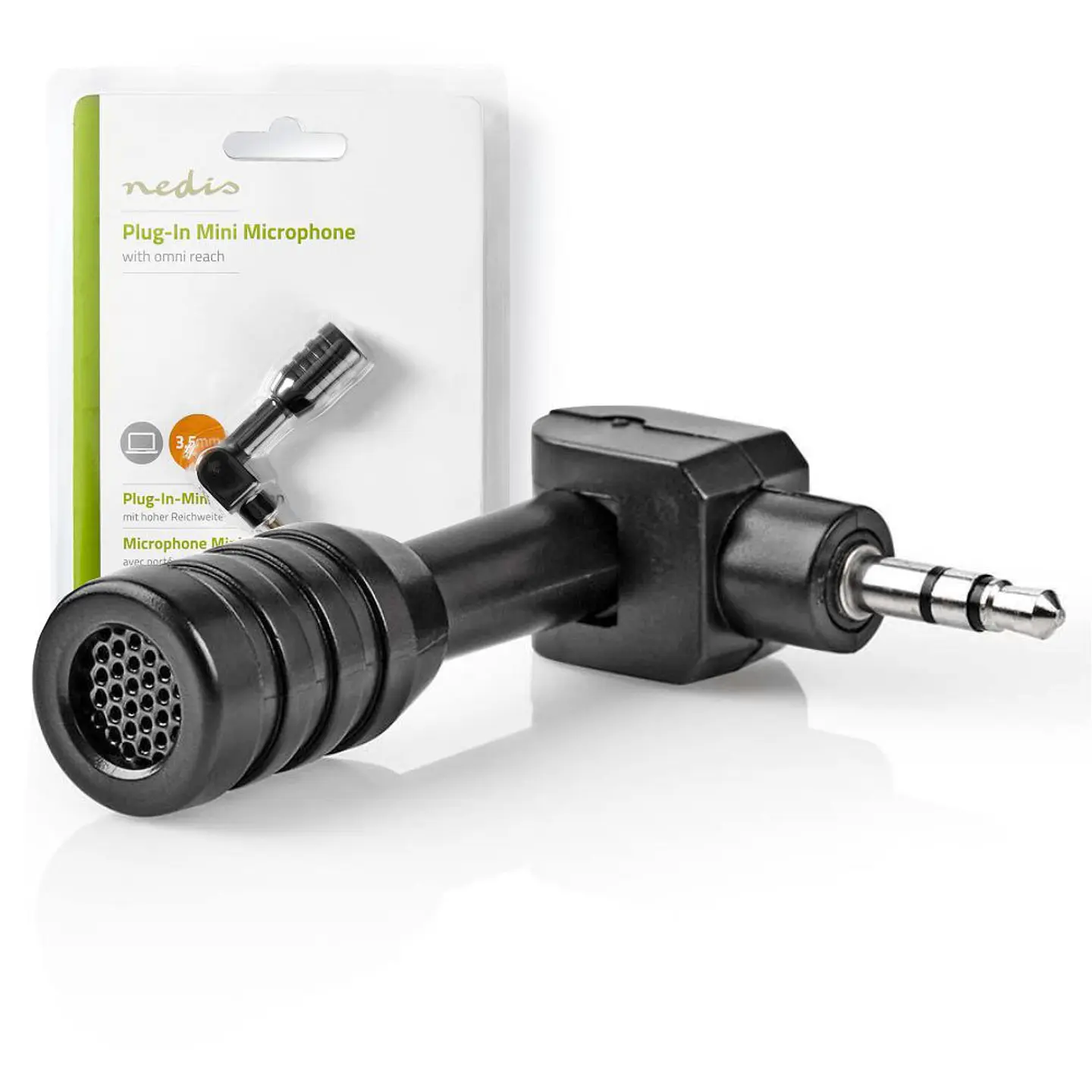 Microfone Mini P/ Portátil/PC NEDIS 1