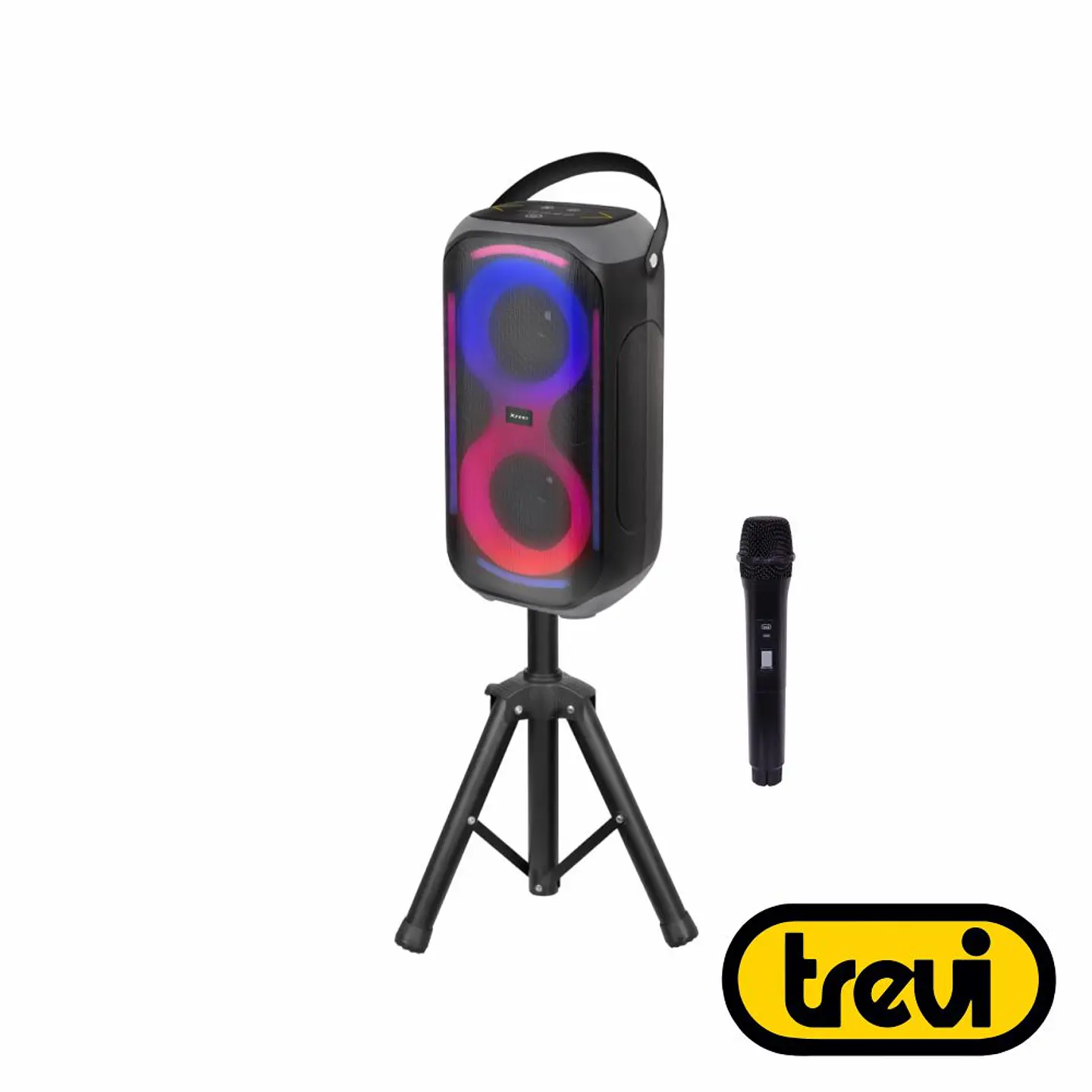 Coluna de Som Bluetooth S/Fios 50W C/ Tripé XFest TREVI 1