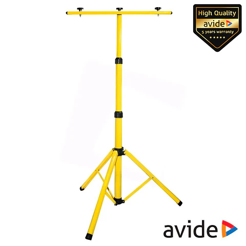 SUPORTE TRIPÉ AJUSTÁVEL P/ 2 FOCOS LED ATÉ 20KG AVIDE