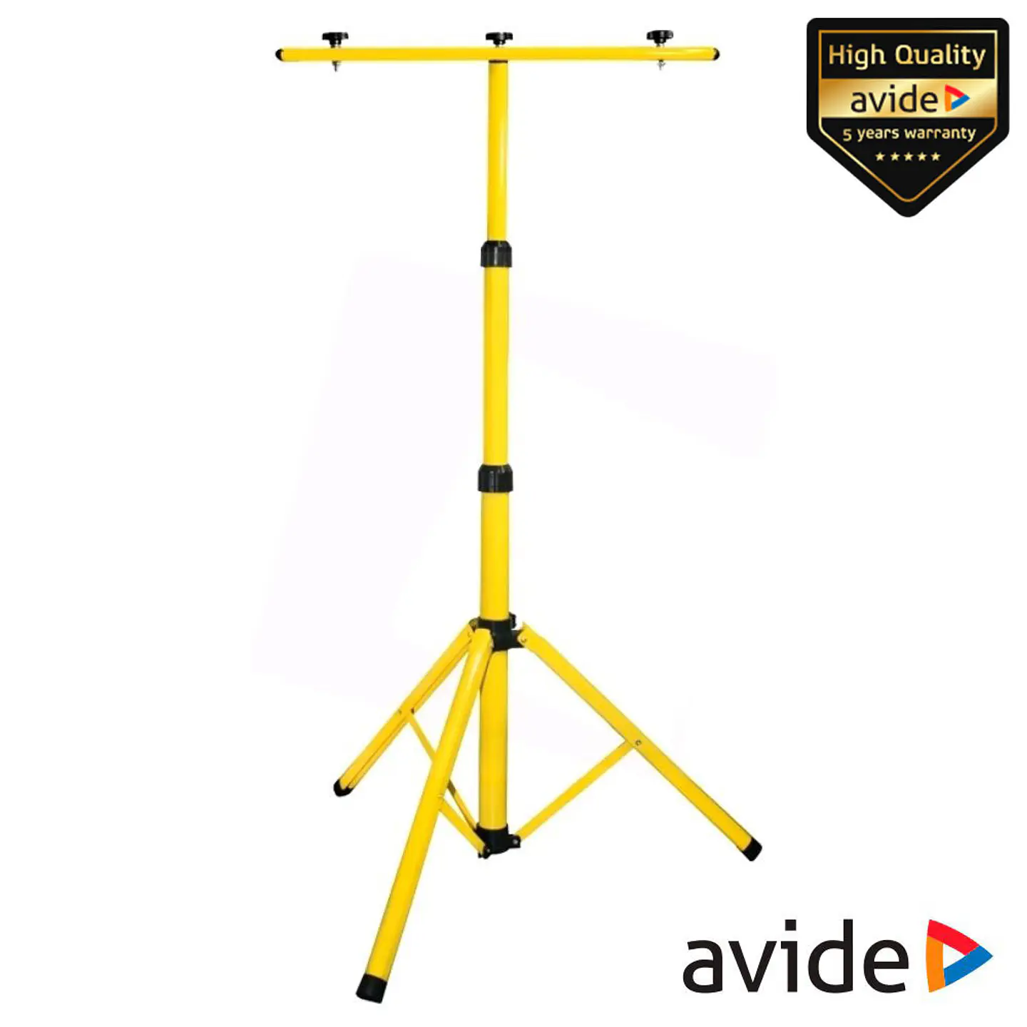 SUPORTE TRIPÉ AJUSTÁVEL P/ 2 FOCOS LED ATÉ 20KG AVIDE 1