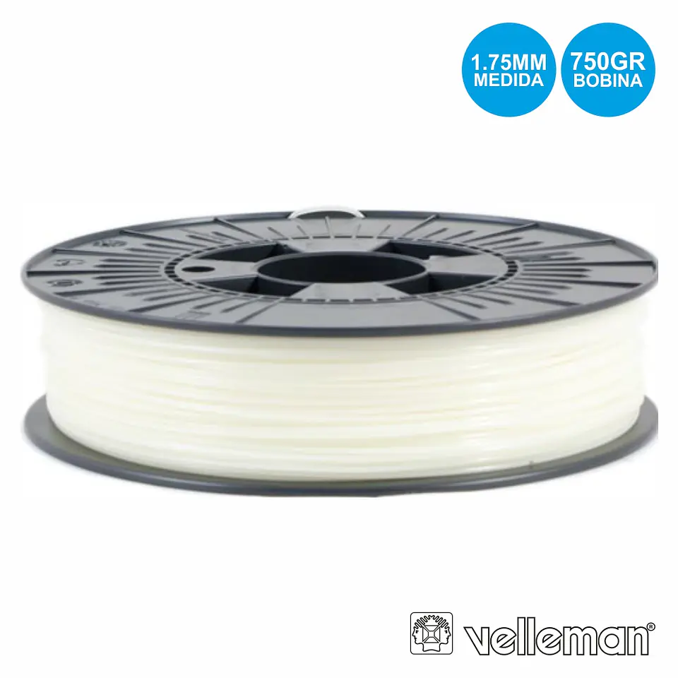 ROLO DE FILAMENTO P/ IMPRESSÃO 3D 1.75MM 750G LUMINOSO 1