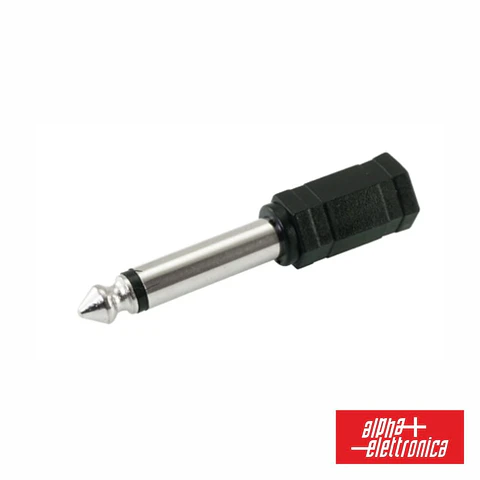 FICHA ADAPTADORA 3.5MM MACHO MN / 6.35MM FÊMEA ST