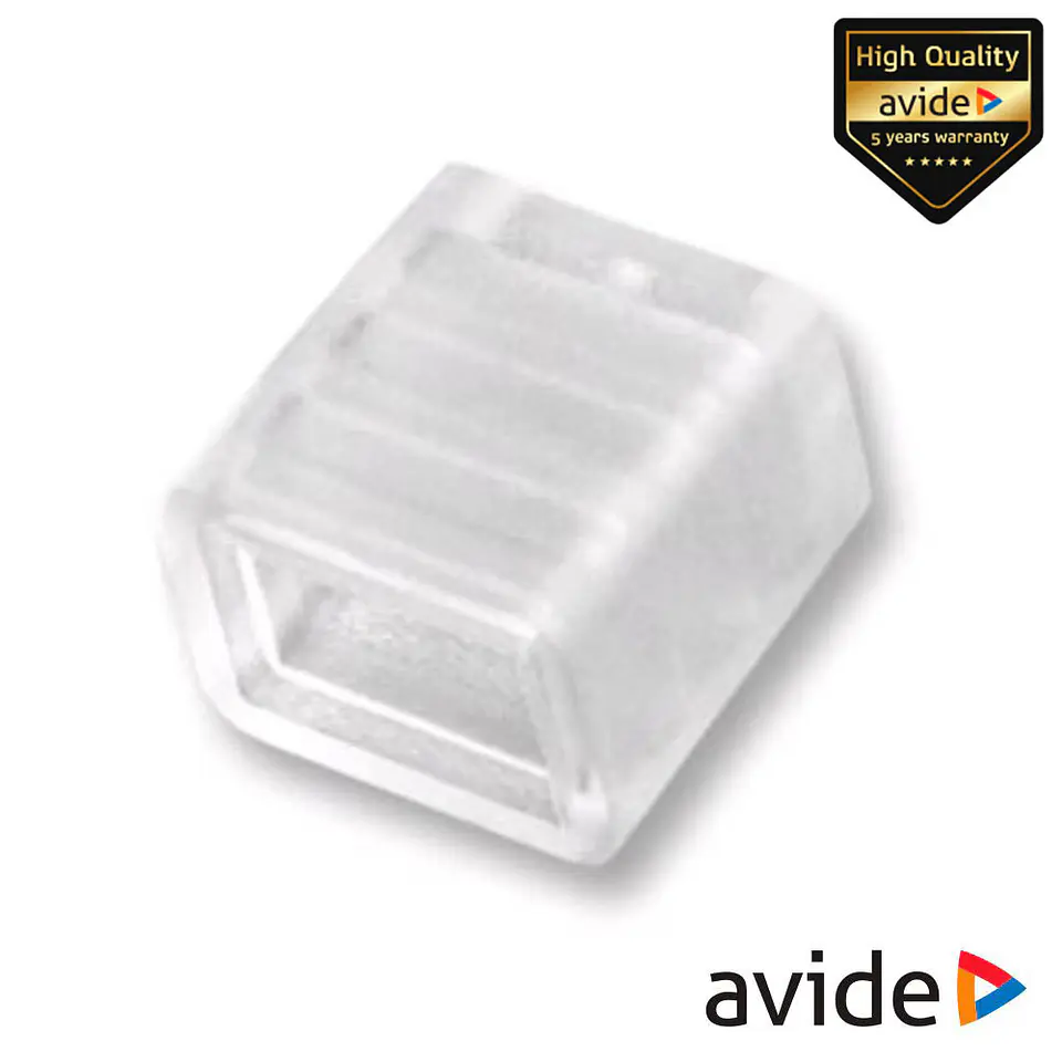 Terminal Borracha P/ Fita LEDS IP65 AVIDE 1