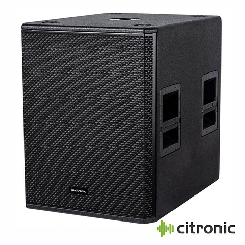 Subwoofer Amplificado 15" 2400W DSP CITRONIC