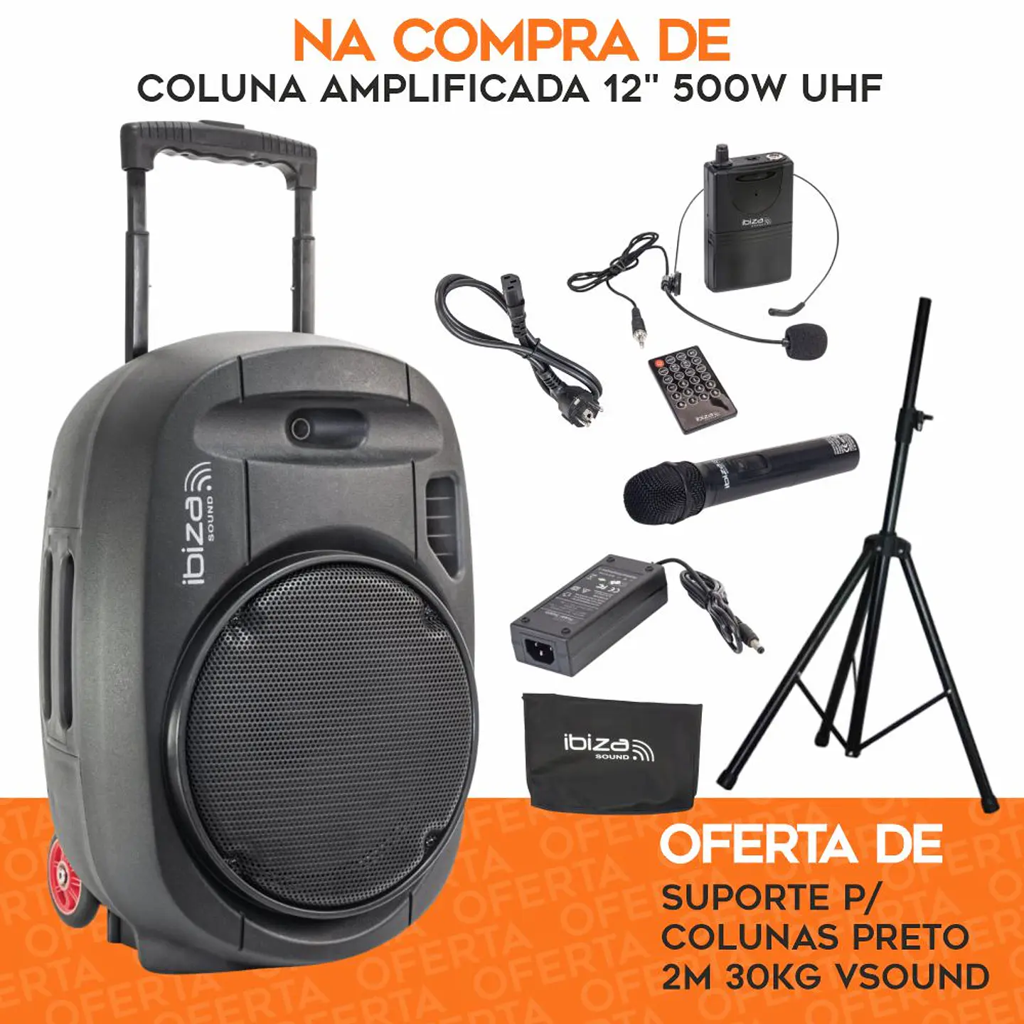 PACK Coluna Amplificada 12