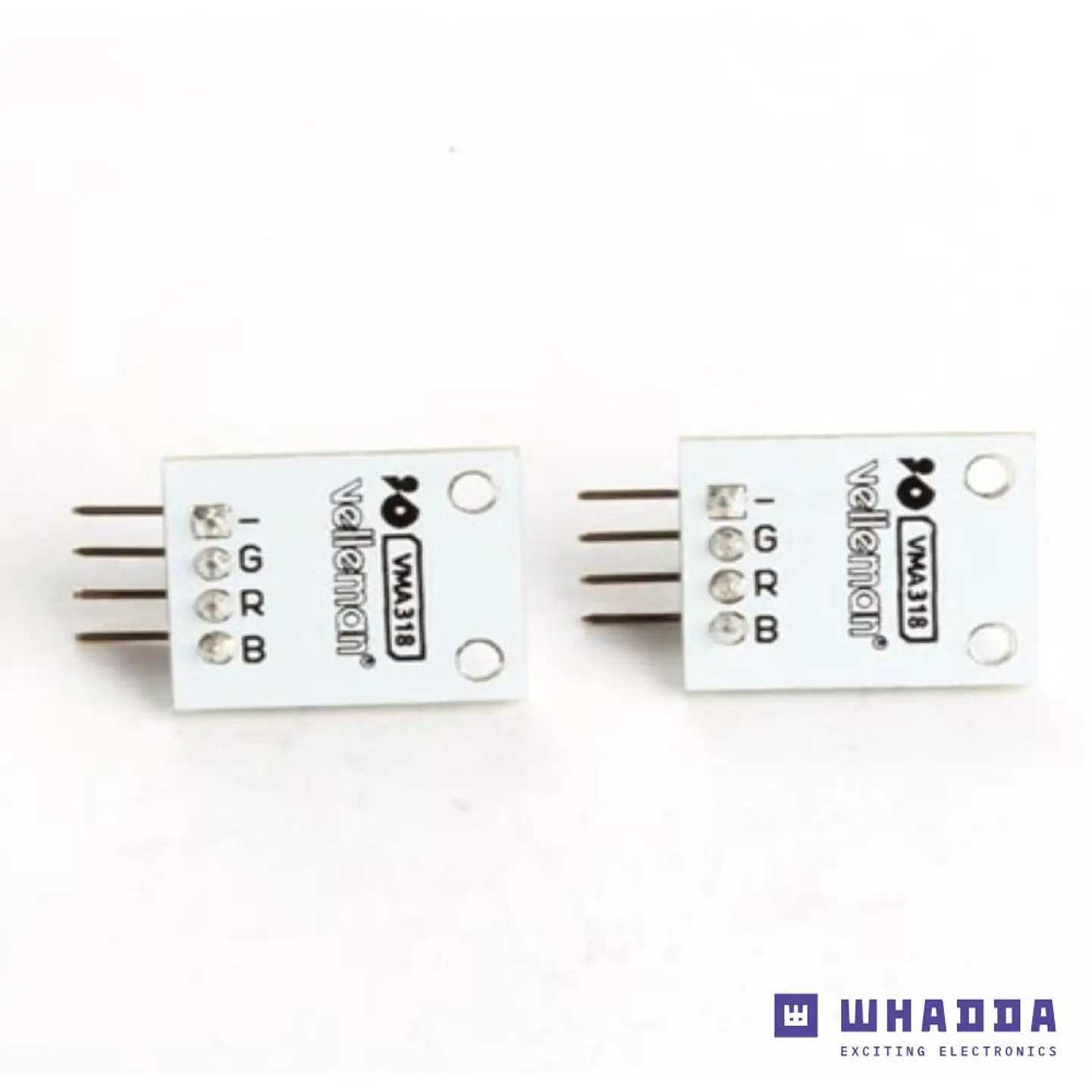 Módulo LED SMD RGB de 3 Cores 2 Peças WHADDA 1