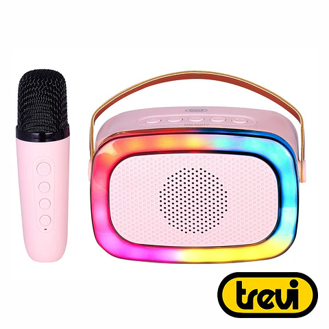 Coluna Bluetooth Portátil C/ Micro 10W AUX/USB/SD/BT TREVI