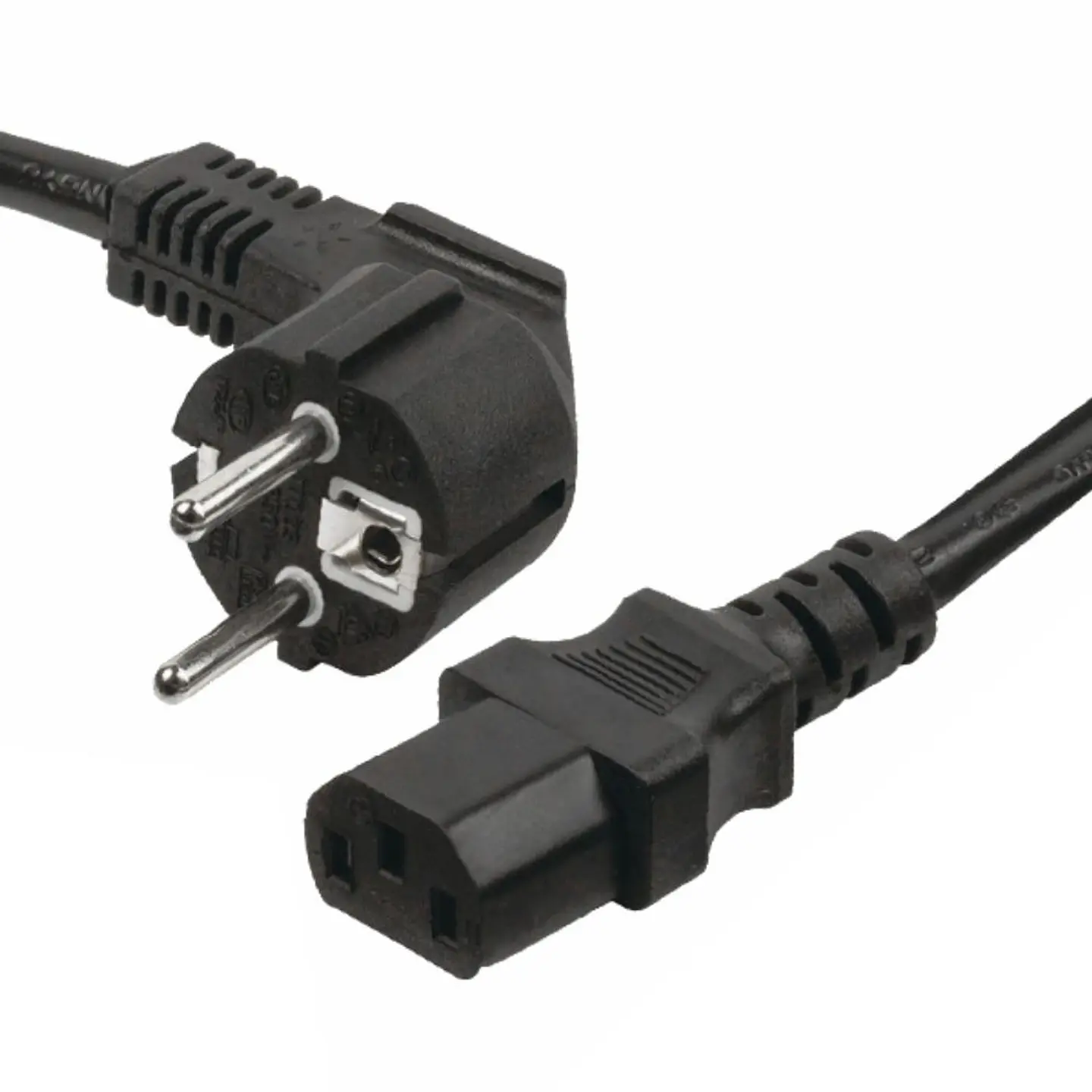 CABO ALIMENTAÇÃO SCHUKO MACHO 3P / IEC C13 FÊMEA 10M PRETO 1