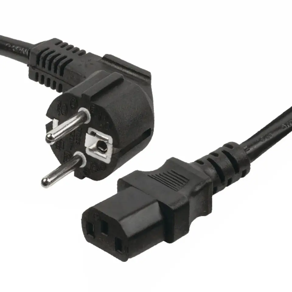 CABO ALIMENTAÇÃO SCHUKO MACHO 3P / IEC C13 FÊMEA 10M PRETO 1