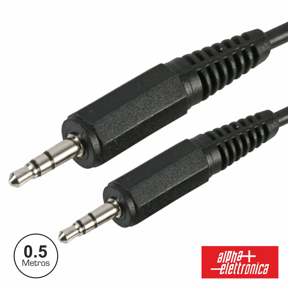 CABO JACK 3.5MM MACHO / JACK 3.5MM MACHO 0.5 ST 1