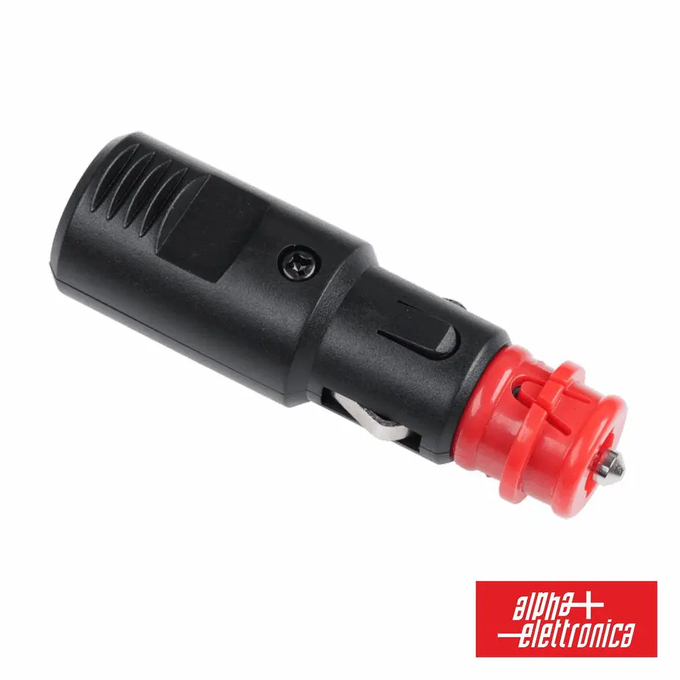 FICHA ISQUEIRO MACHO COM FUSIVEL 8A 1
