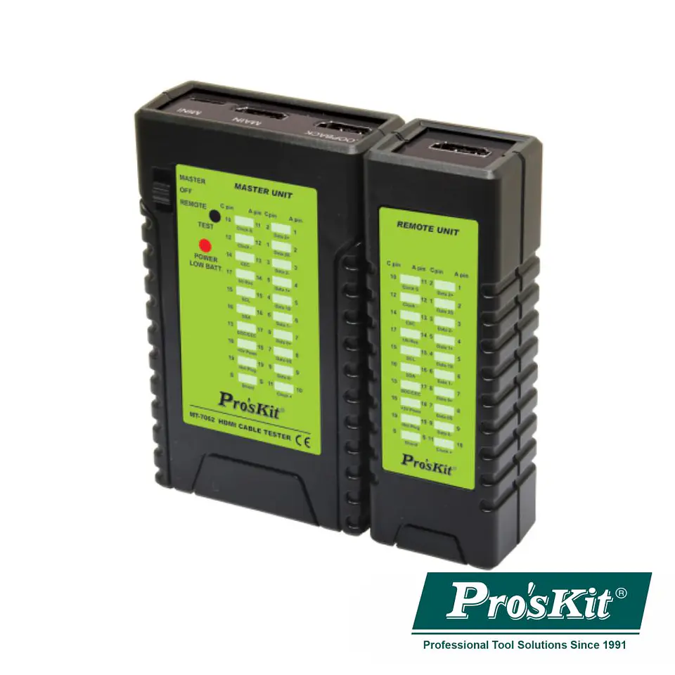 TESTADOR DE CABOS HDMI PROSKIT 1