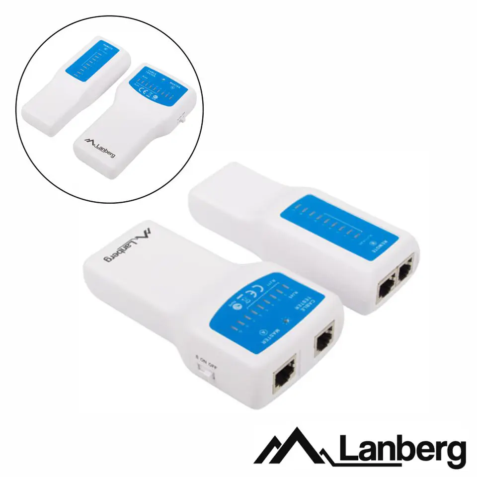 Testador de Cabos Rede RJ45/RJ11 LANBERG 1
