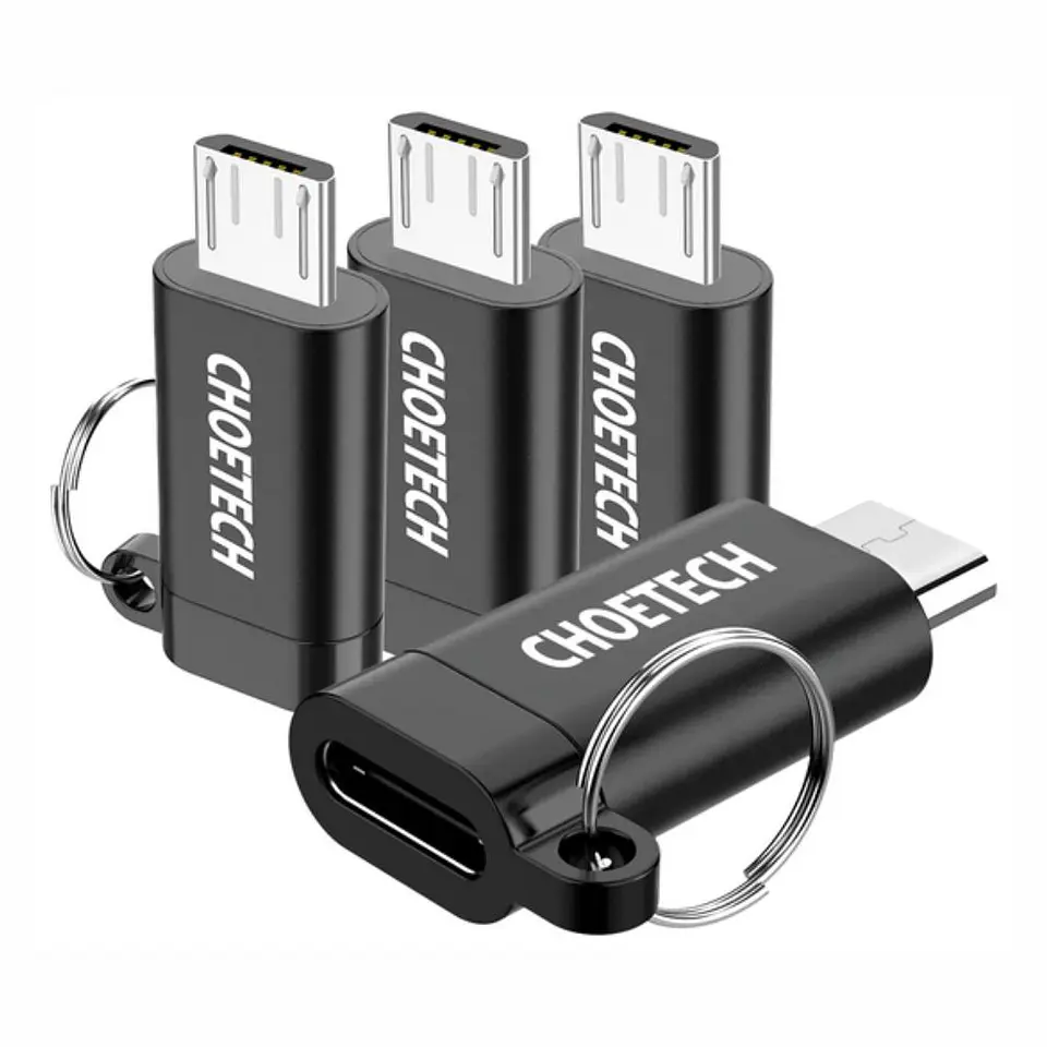 Conjunto 4 Adaptadores USB-C Fêmea / MicroUSB Macho 1