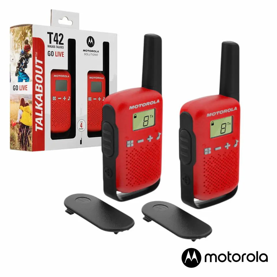 Intercomunicadores Talkabout T42 twin-pack MOTOROLA 1