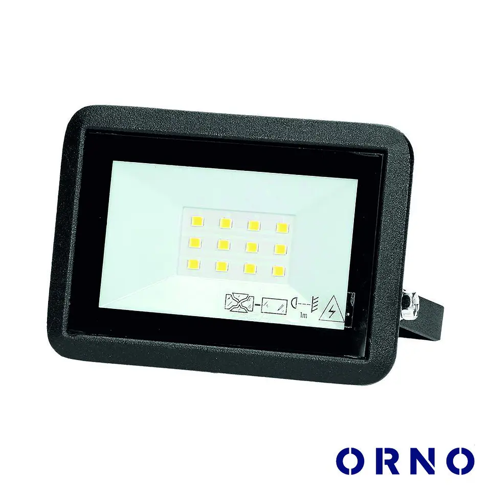 Foco LED 10W 230V 4000k 800lm Preto ORNO 1