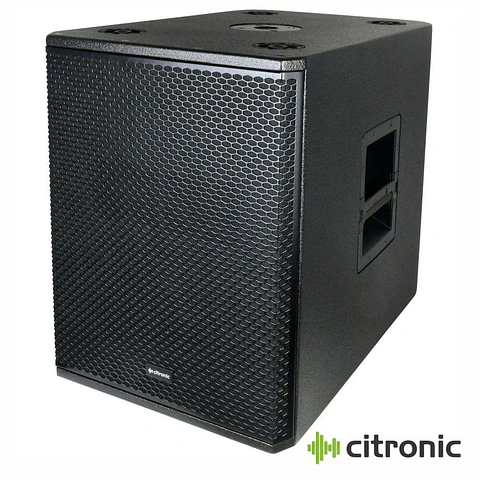 Subwoofer Amplificado Profissional 10" 900W DSP CITRONIC