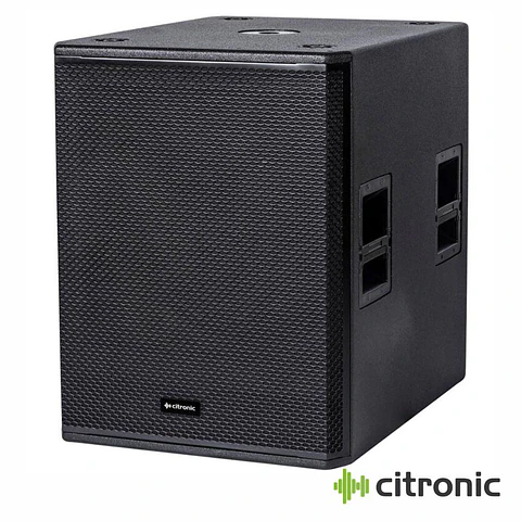 Subwoofer Amplificado Profissional 18" DSP 4000W CITRONIC